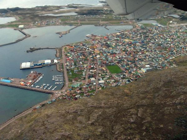 villes St-Pierre et Miquelon